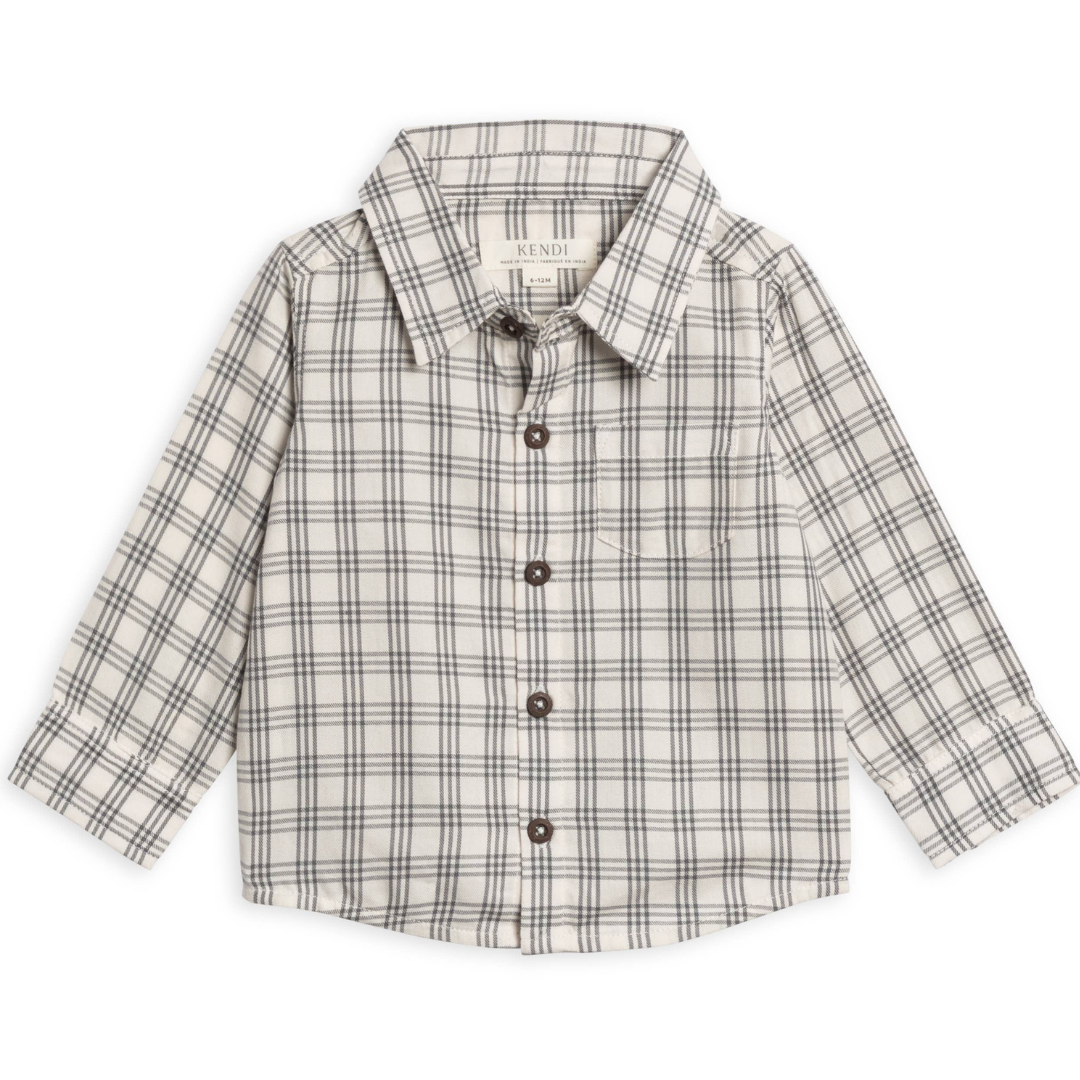 Earl Poplin Collar Shirt (kids)