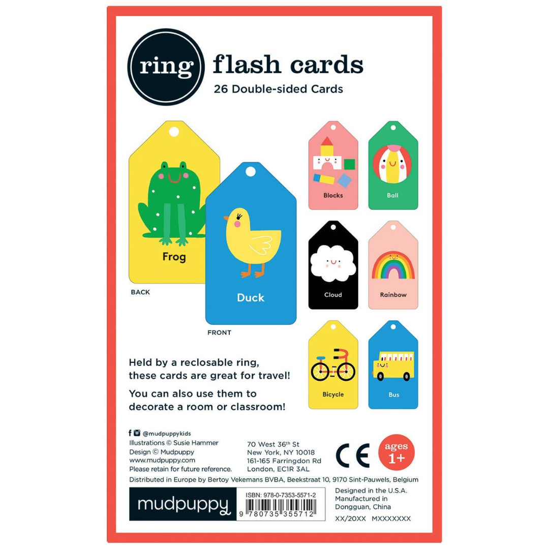 Baby's First Words Ring Flash Cards