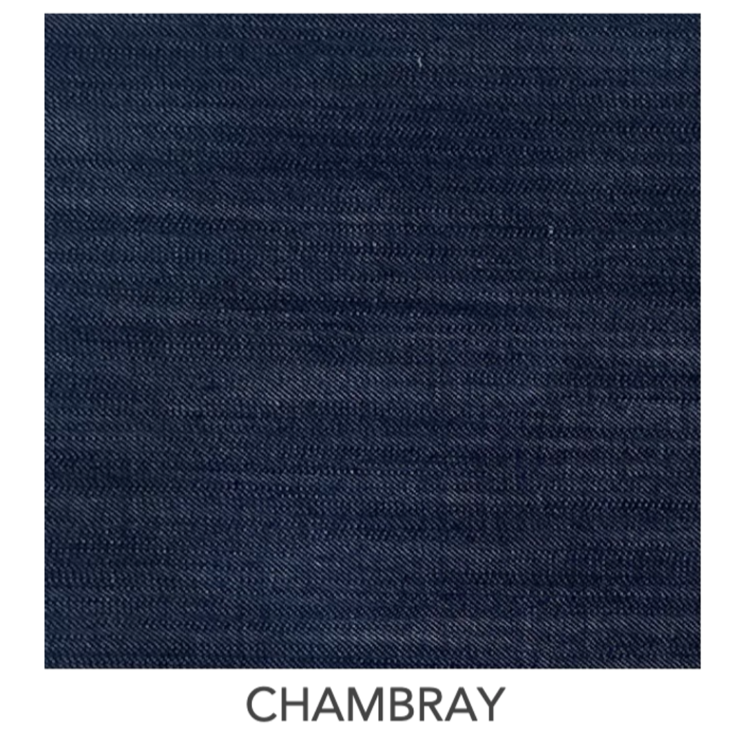 Hayes Chambray Long Sleeve Collared Shirt