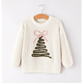 Winter Christmas Girls Pullover Sweater