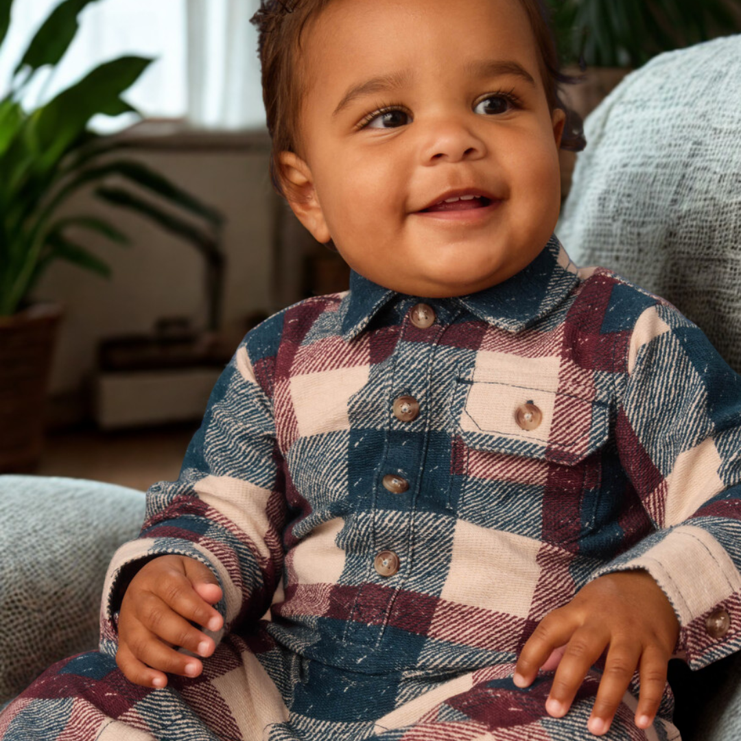 Cappadocia Plaid Romper