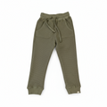 Olive Waffle Joggers
