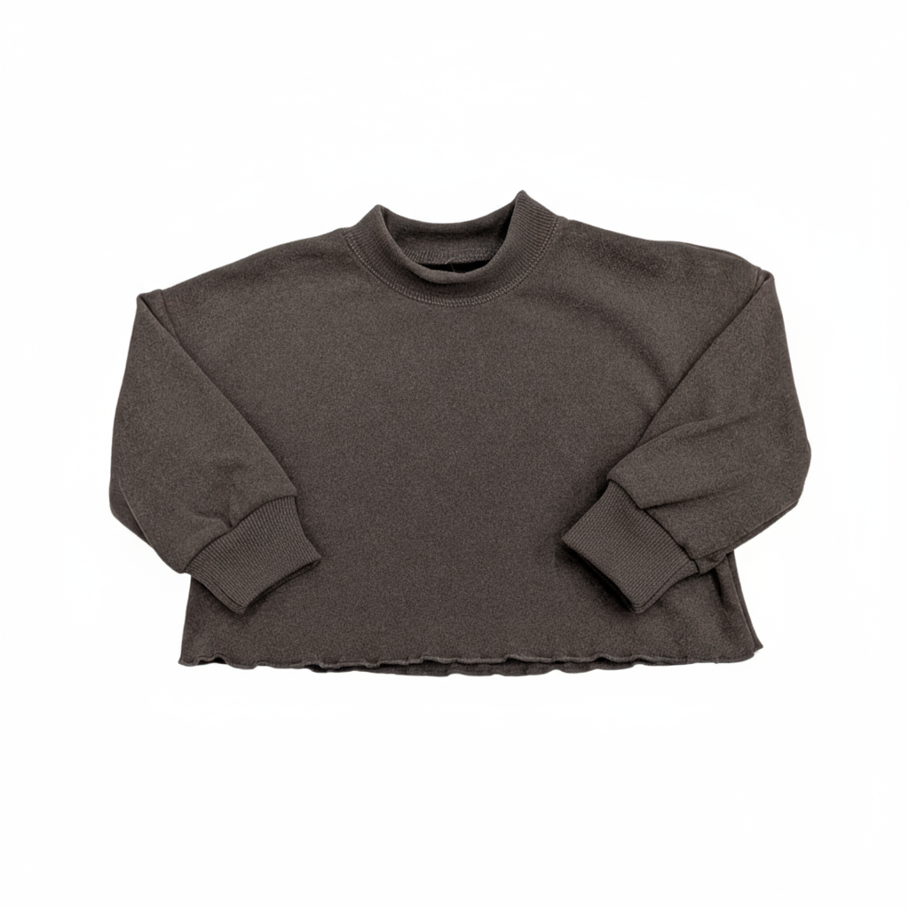 Taupe Crew Sweater