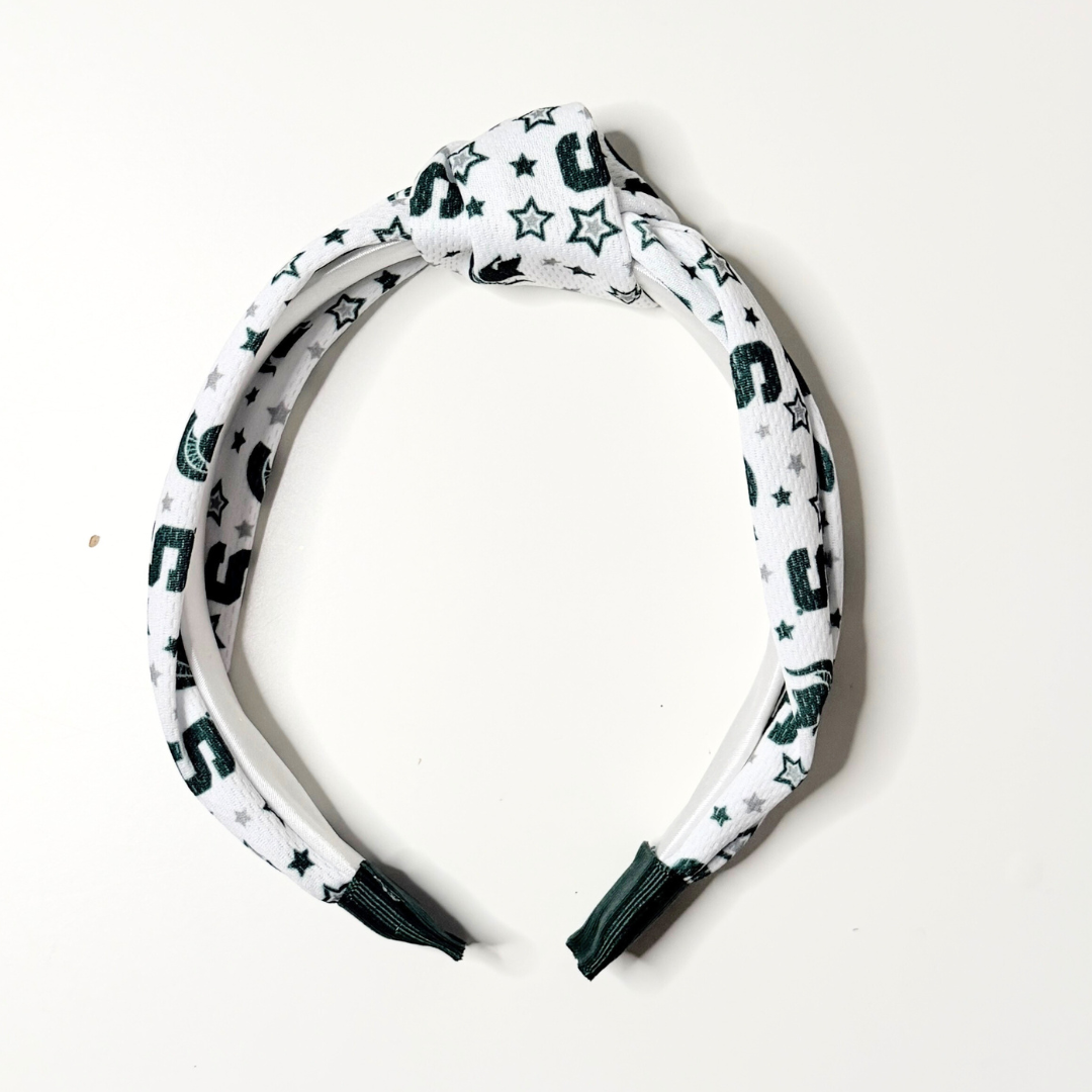 Michigan State Knot Headband