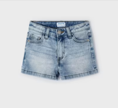 Medium Wash Jean Shorts
