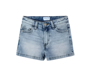 Medium Wash Jean Shorts