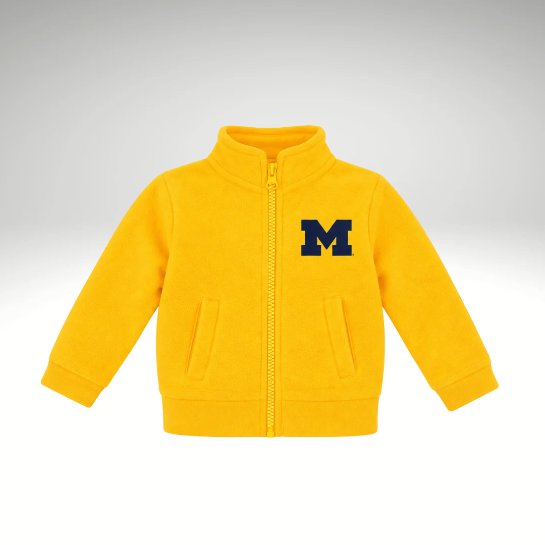 Michigan Wolverines Kids Fleece Jacket