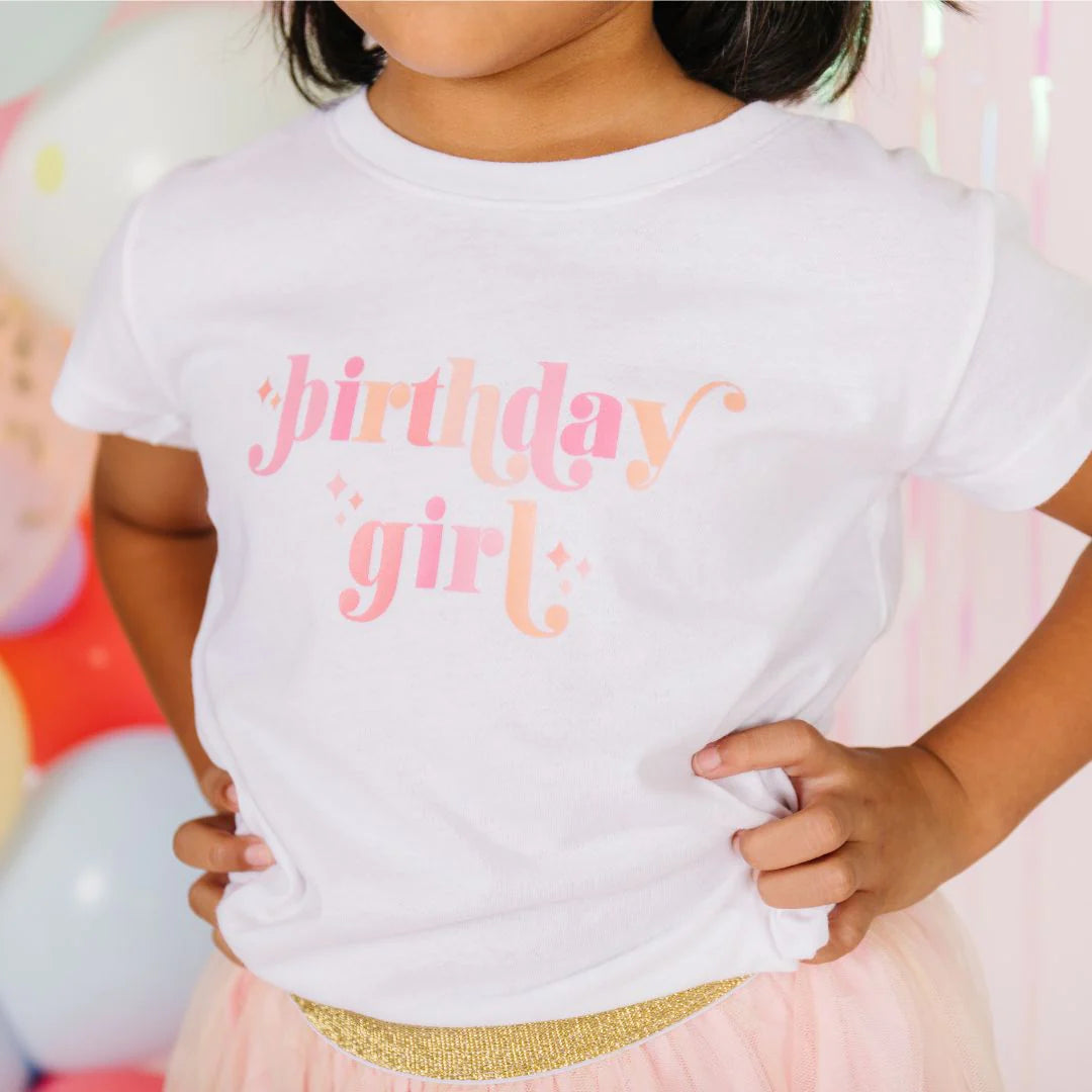 Birthday Girl Blush T shirt
