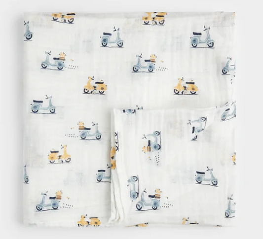 Scooters Muslin Swaddle Set