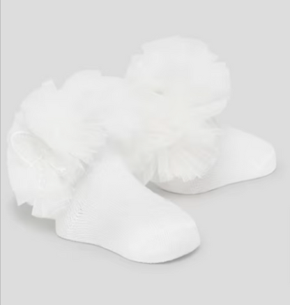 Natural Butterfly Sock and Headband Set