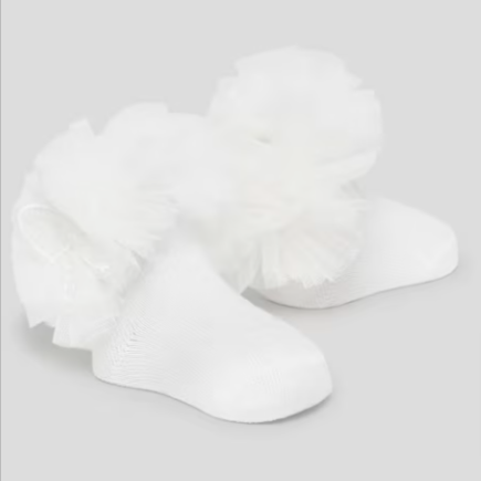 Natural Butterfly Sock and Headband Set