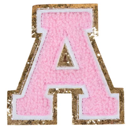 Light Pink Chenille Letter