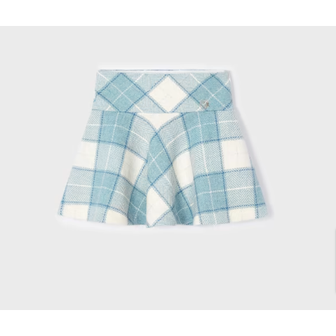 Bluebell Plaid Skirt