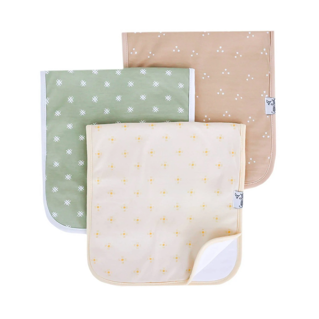 Santa Fe Burp Cloth Set 3-pack