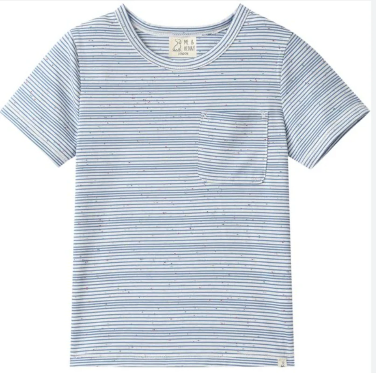Royal Speckle Stripe Josh Tee