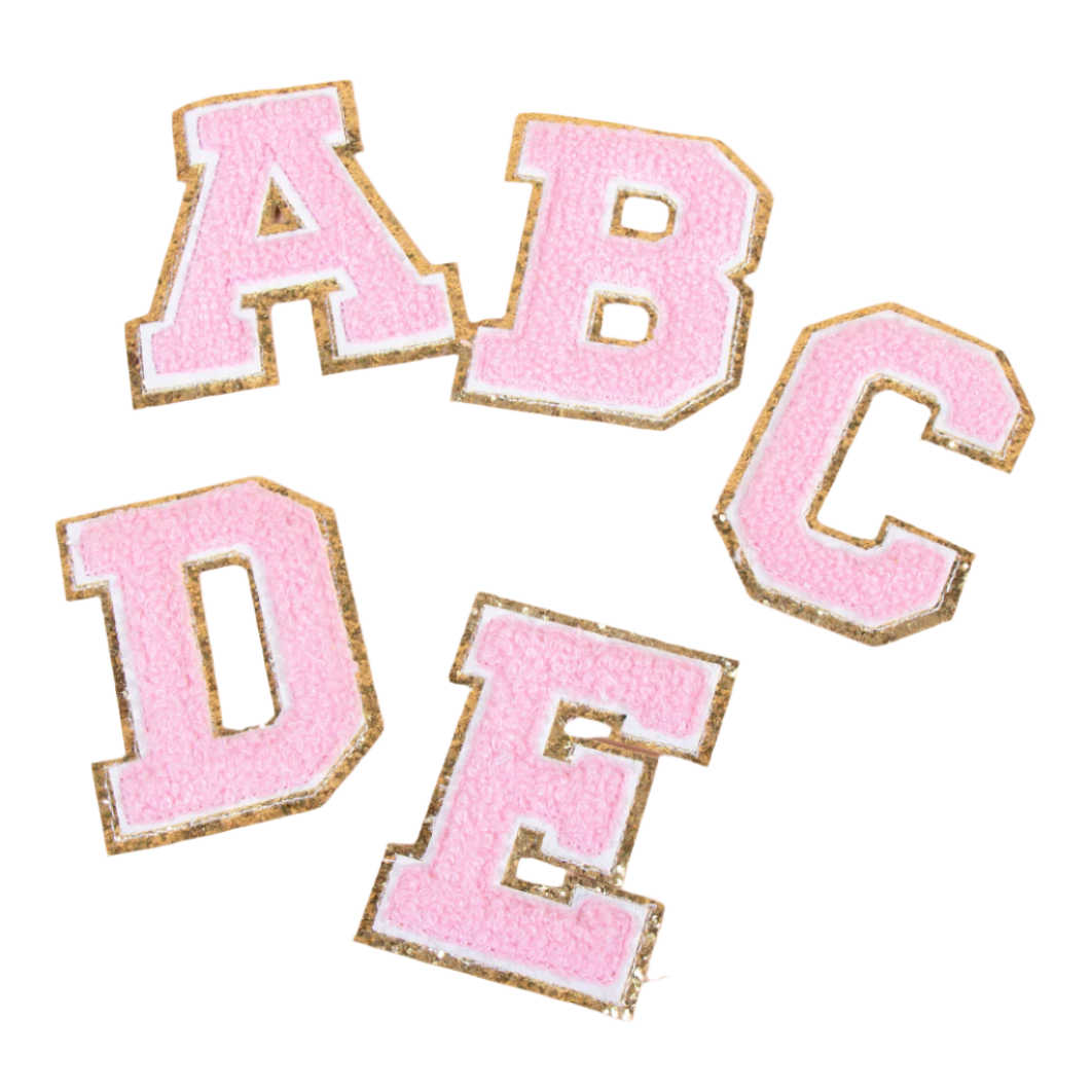 Light Pink Chenille Letter