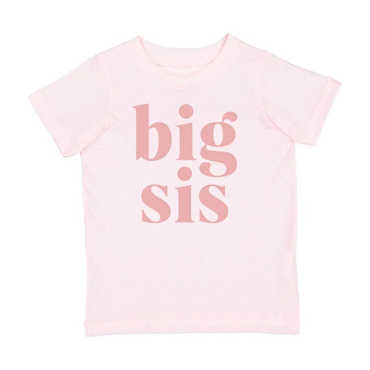 Big Sis Bubblegum Pink T Shirt