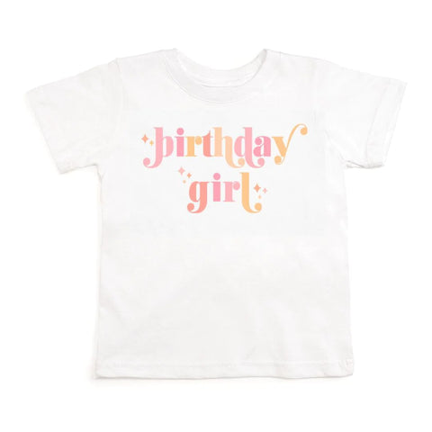 Birthday Girl Blush T shirt