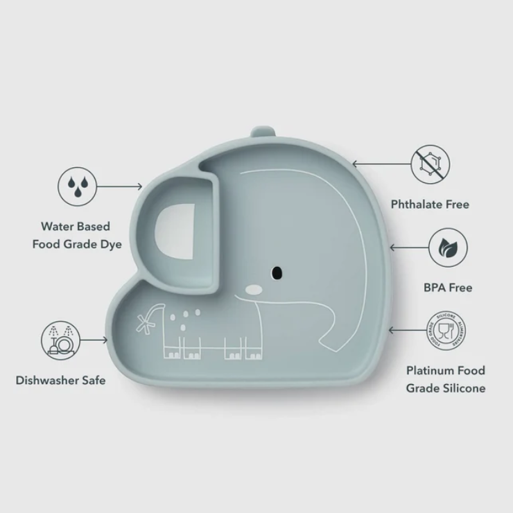 Elephant Snack Plate