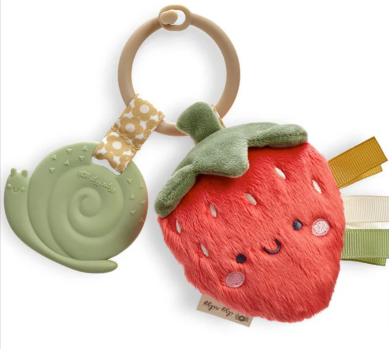 Strawberry Itzy Pal Teether Toy