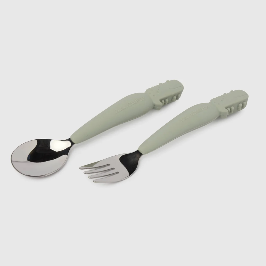 Alligator Feeding Spoon Set