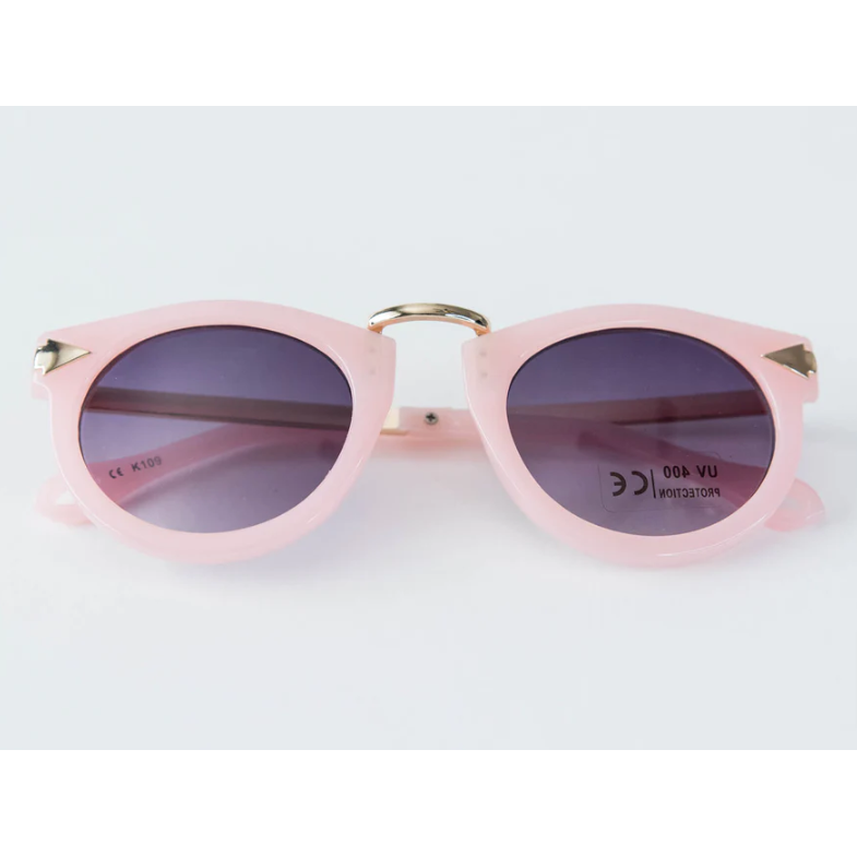 Pink Gold Accent Sunglasses