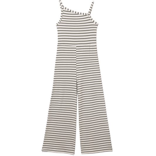 Bayleaf Striped Jumpsuit