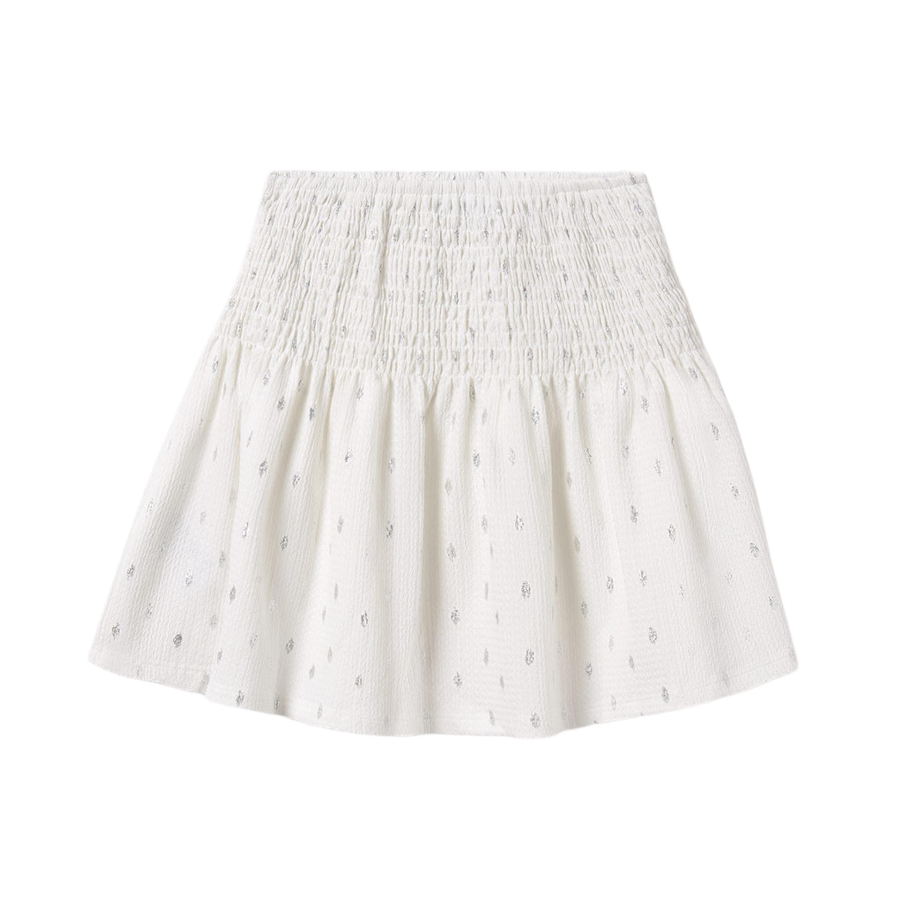 Silver Star Printed Skirt