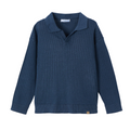 Midnight Polo Collar Sweater