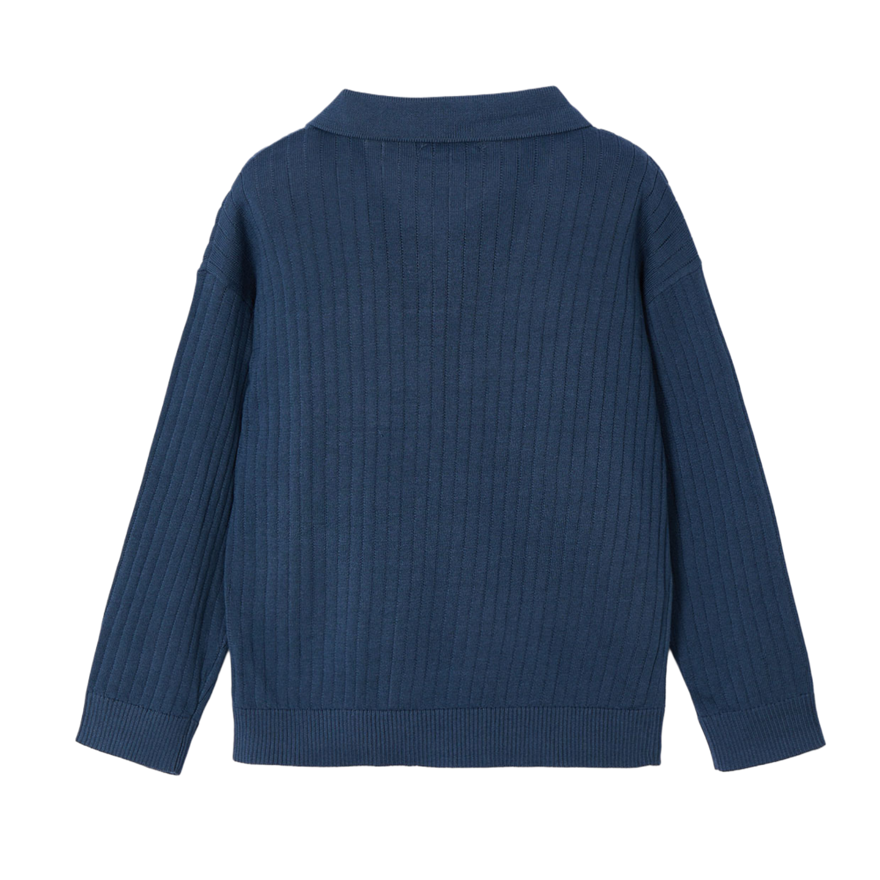 Midnight Polo Collar Sweater