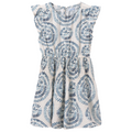 Lake Blue Printed Dress