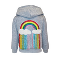Crystal Rainbow Rain Hoodie