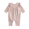 Blush Feathered Friends Romper