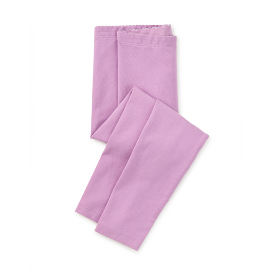 Aster Purple Solid Leggings