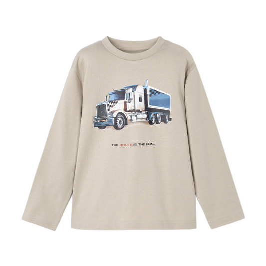 Semi Truck Long Sleeve Top