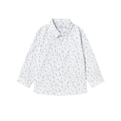 Boats Long-Sleeve Printed Shirt