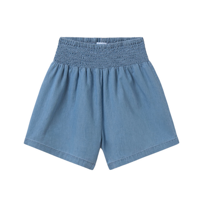 Light Chambray Flowy Skort