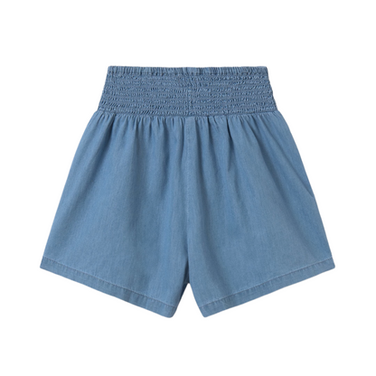 Light Chambray Flowy Skort