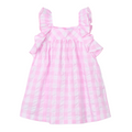 Pink Vichy Gingham Dress