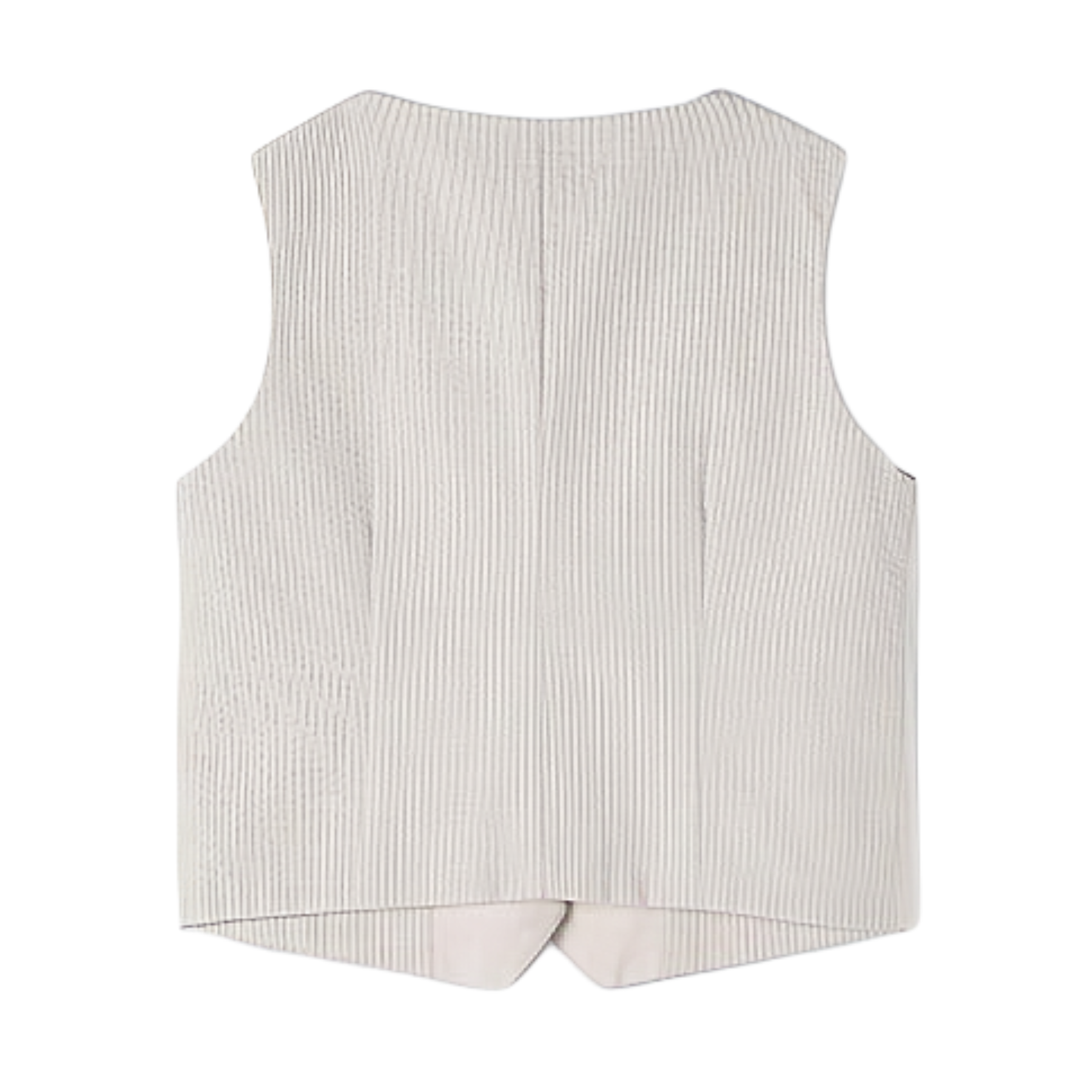 Raffia Linen Vest