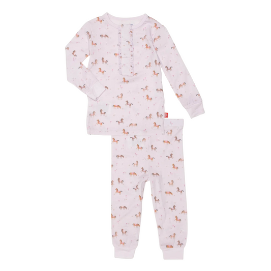 Purple Rein Pajama Set