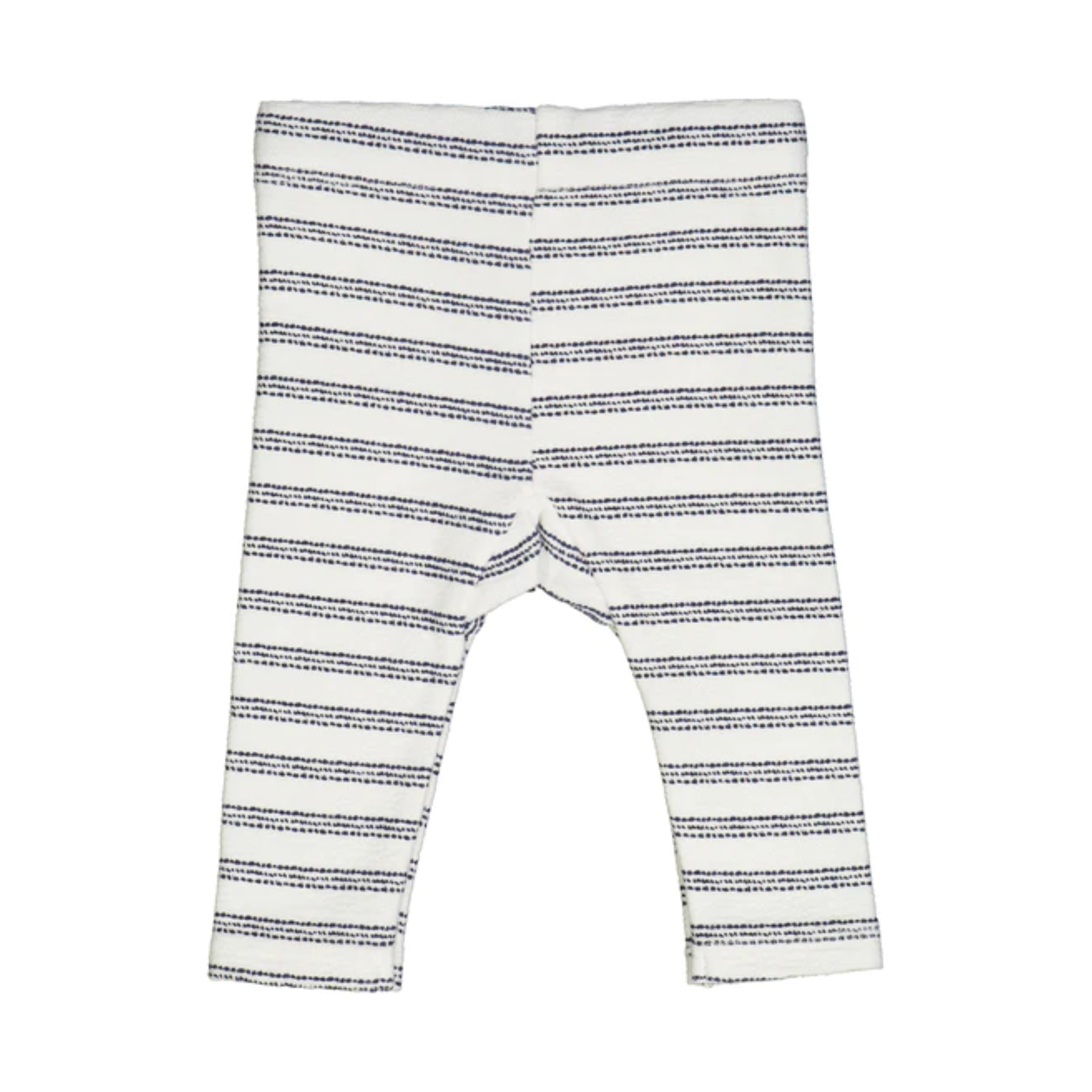 Cream Night Blue Stripe Pants