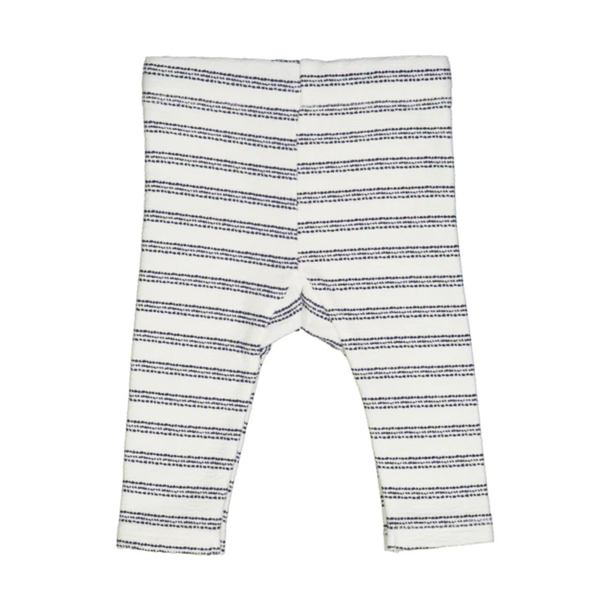 Cream Night Blue Stripe Pants