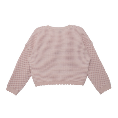 Blush Ballerina Bow Sweater