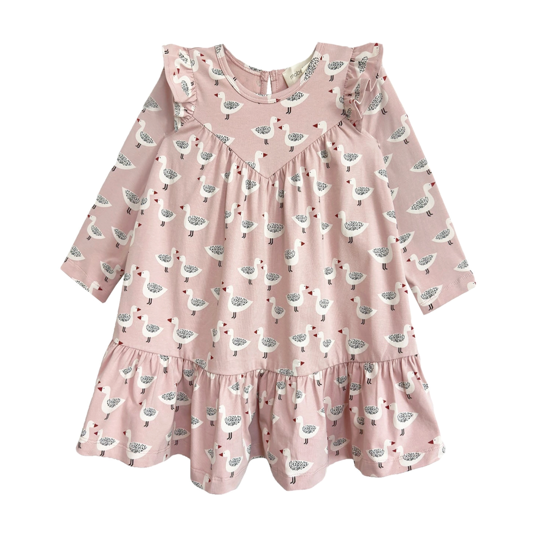 Blush Feathered Friends Dress