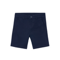 Navy Twill Chino Shorts