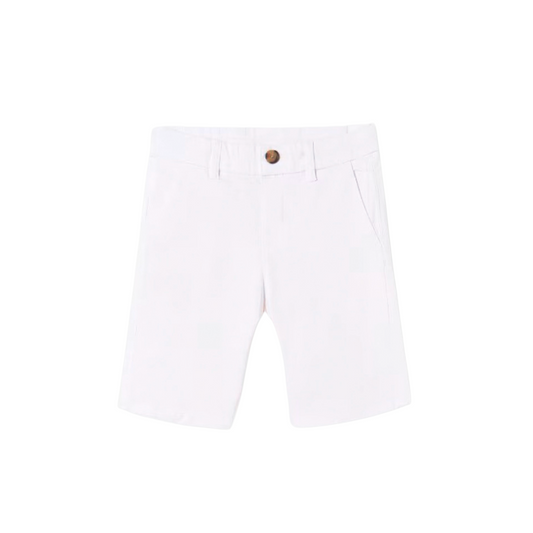 White Chino Shorts