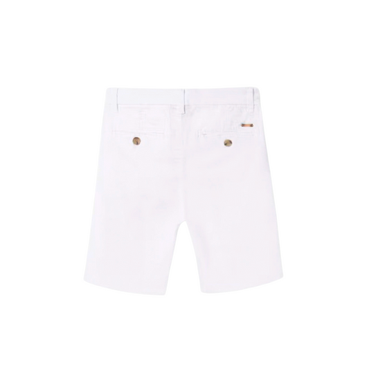White Chino Shorts