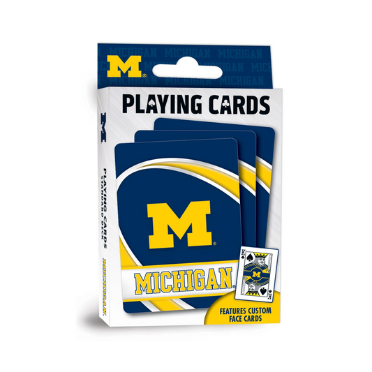 Michigan Wolverines Playing Cards