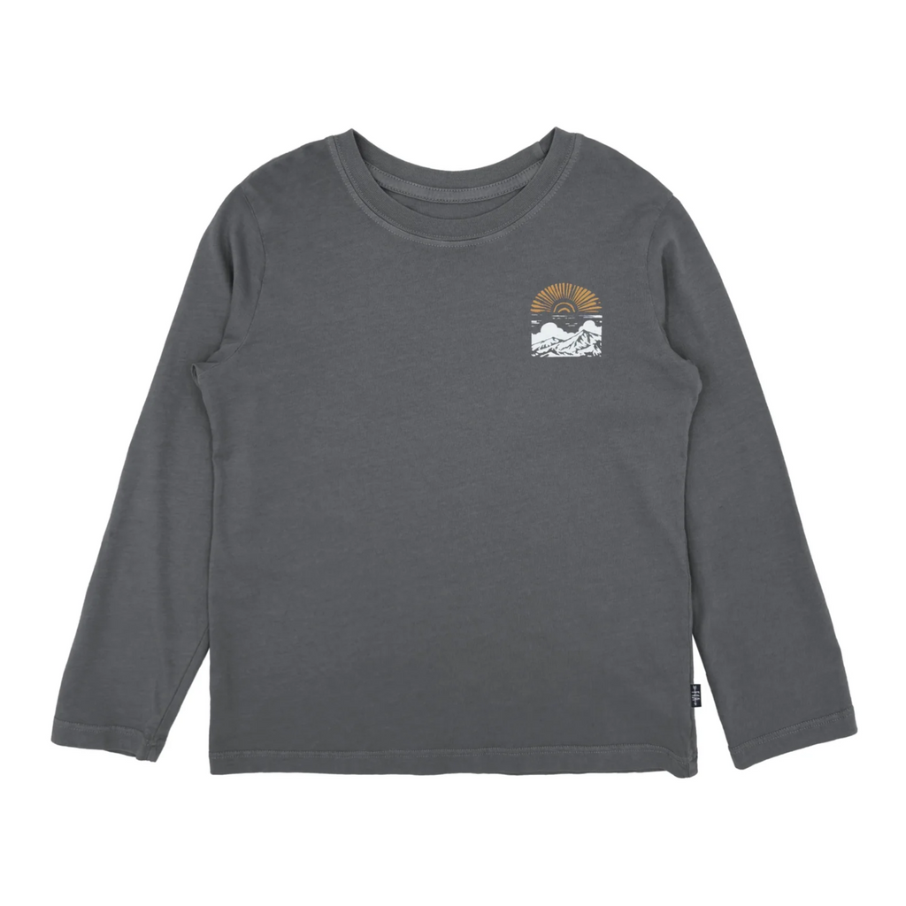 Charcoal Outside Long Sleeve Tee
